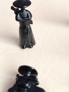 6 samurai miniatuurfiguuride komplekt (4 foto / 5)