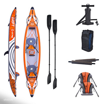 Kahekohaline täispuhutav kajakk Zray Drift 426x81 cm 37641