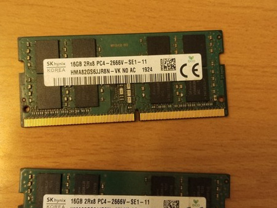 So Hynix 2666 operatiivmälu