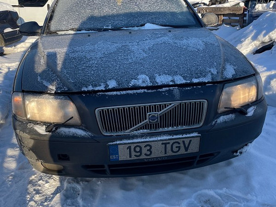 VOLVO S80 2,9 BENS, AUTOMAAT, VARUOSAD