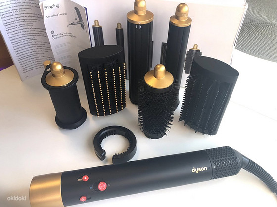 Dyson Airwrap onyx&gold RARE | originaal | seisukord 9/10