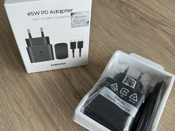Samsung kiirlaadija kiir laadija 45W PD adapter USB-C USB C