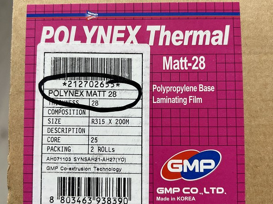 Lamineerimiskile POLYNEX MATT 28