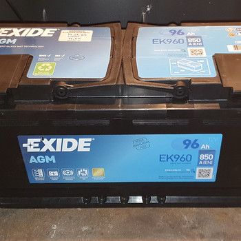 Exide EK960 AGM aku