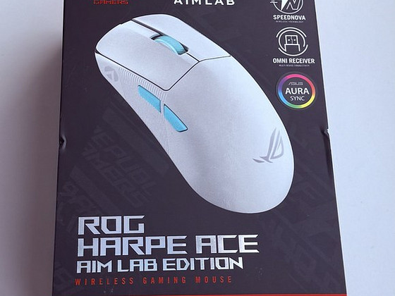 Asus ROG Harpe Ace Aim Lab Edition Wireless , White / Black