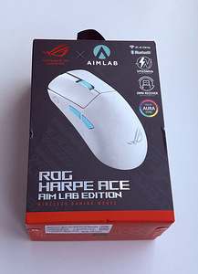 Asus ROG Harpe Ace Aim Lab Edition Wireless , White / Black (1 foto / 10)