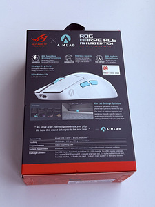 Asus ROG Harpe Ace Aim Lab Edition Wireless , White / Black (2 foto / 10)
