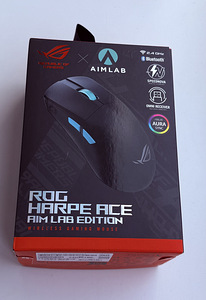 Asus ROG Harpe Ace Aim Lab Edition Wireless , White / Black (6 foto / 10)
