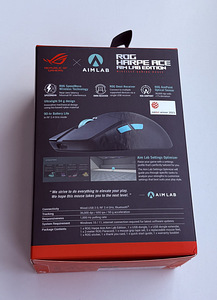 Asus ROG Harpe Ace Aim Lab Edition Wireless , White / Black (7 foto / 10)