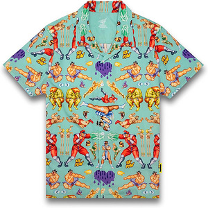 Twitch x Street Fighter Woven Short Sleeve tsärk S (1 foto / 4)