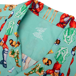Twitch x Street Fighter Woven Short Sleeve tsärk S (2 foto / 4)