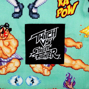 Twitch x Street Fighter Woven Short Sleeve tsärk S (3 foto / 4)