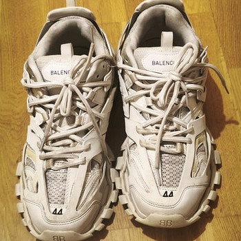Balenciaga track white
