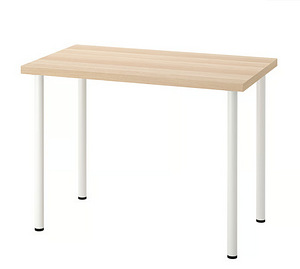 IKEA LINNMON / ADILS стол 60x100 – 3 шт (2 фото из 3)