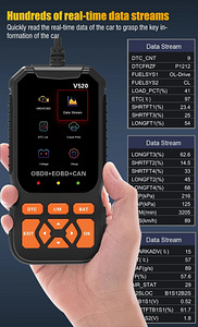 OBD2 V520 scanner autodele (5 foto / 9)