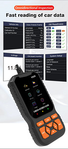 OBD2 V520 scanner autodele (6 foto / 9)