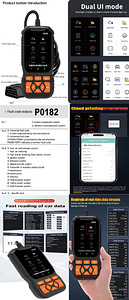 OBD2 V520 scanner autodele (8 foto / 9)