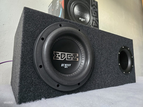 EDGE 8″ 1400W ja Monoblock, pult, uus