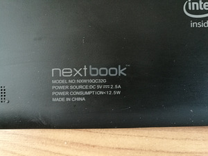 Tahvelarvuti Nextbooki Intel NXW10QC32G (3 foto / 4)