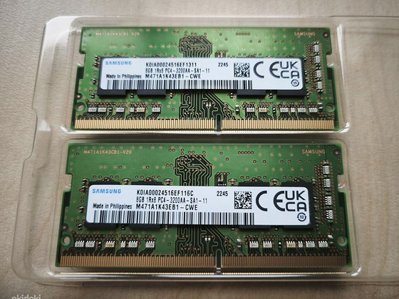 DDR4 SODIMM mälu /16GB (2x8GB) SAMSUNG
