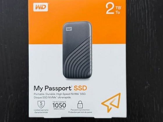 WD My Passport SSD 2TB (WDBAGF0020BGY-WESN) – UUS