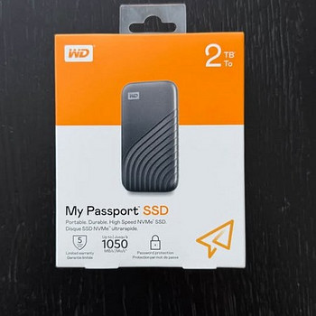 WD My Passport SSD 2TB (WDBAGF0020BGY-WESN) – UUS