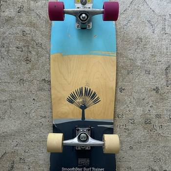 Ssurfskate board 32.5″ Johanne Defay – TEAL & GREY