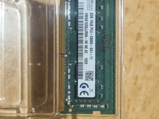 Operatiivmälu SO-DIMM 8GB