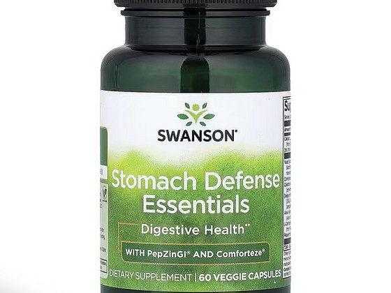 Swanson Stomach Defense Essentials toidulisand 60 kapslit