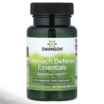 Пищевая добавка Swanson Stomach Defense Essentials 60 капсул