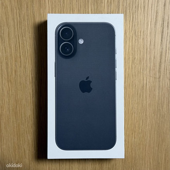 Uus! Apple iPhone 17 Black 256GB kinnises pakendis. Garantii