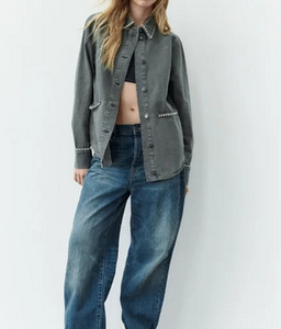Zara kaunis teksajakk, M-L/XL (1 foto / 5)