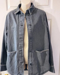 Zara kaunis teksajakk, M-L/XL (2 foto / 5)