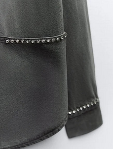 Zara kaunis teksajakk, M-L/XL (5 foto / 5)