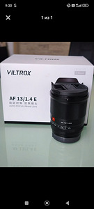 VILTROX AF 13/1.4 E (1 foto / 1)