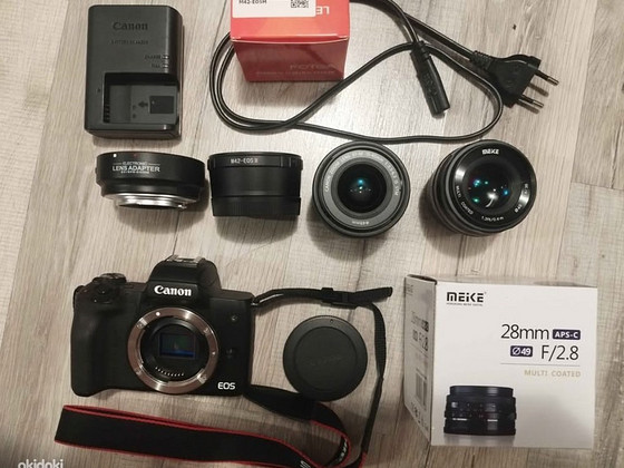 Canon EOS M50 MARK II + lisad.