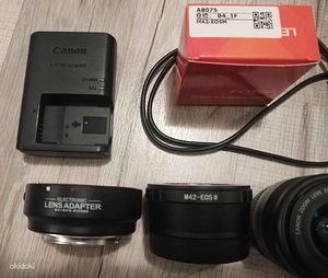 Canon EOS M50 MARK II + lisad. (3 foto / 5)