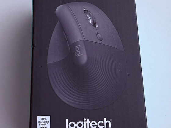 Logitech Lift Vertical Ergonomic Mouse , Black