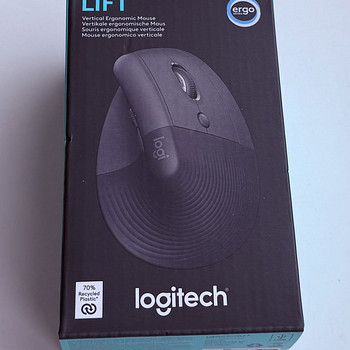 Logitech Lift Vertical Ergonomic Mouse , Black