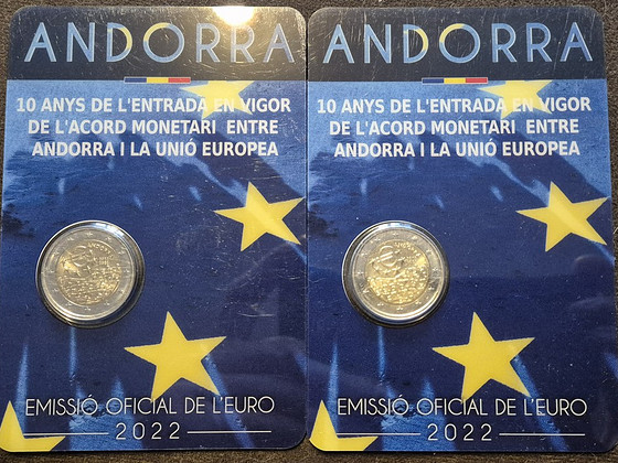 Andorra meenemündid