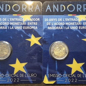 Andorra meenemündid