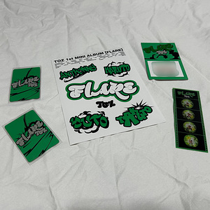 TOZ - FLARE (Green Ver.) [K-POP ALBUM] (2 foto / 2)