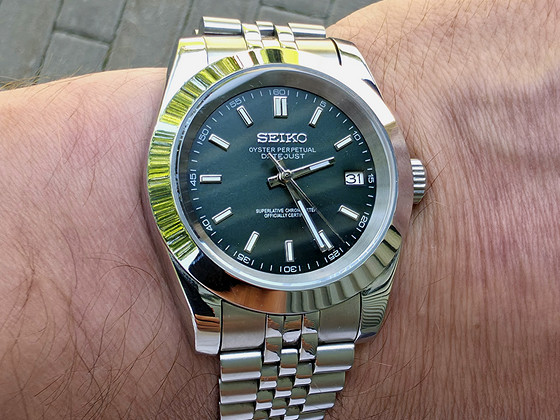 Custom Seiko Mod NH35 Automatic – Sapphire Crystal
