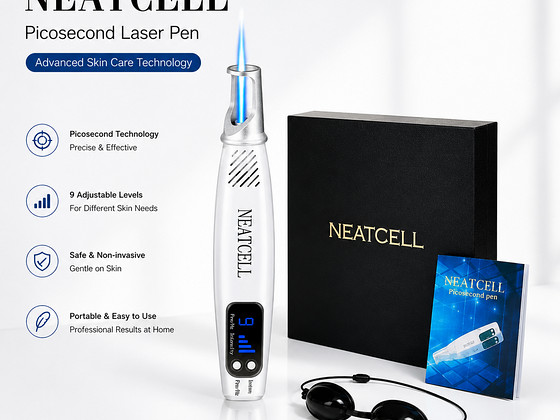 Neatcell picosecond laser (sinine)