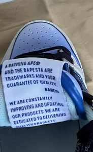 Meeste BAPE Sk8ta M1 Blue tossud (REPLICA), nr 42 (8 foto / 10)