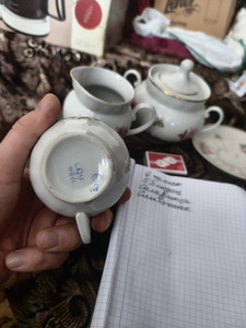 Чайный сервиз ссср (2 фото из 2)