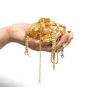 Золотой лом 750 пробы