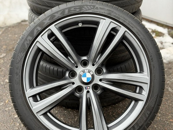 19" оригинальные диски BMW стиль 442M 5x120 с летними шинами