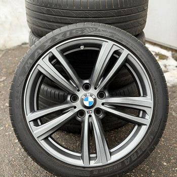 19" оригинальные диски BMW стиль 442M 5x120 с летними шинами