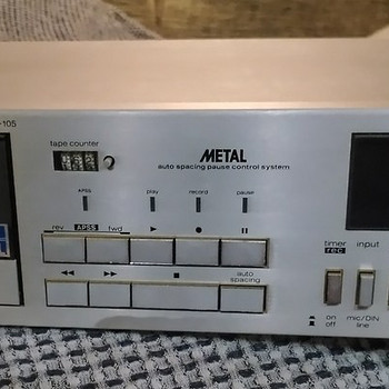 Sharp Optonica RT105H cassette deck